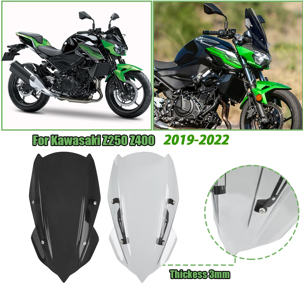Motorcycle WindScreen Windshield Shield Screen Viser Wind