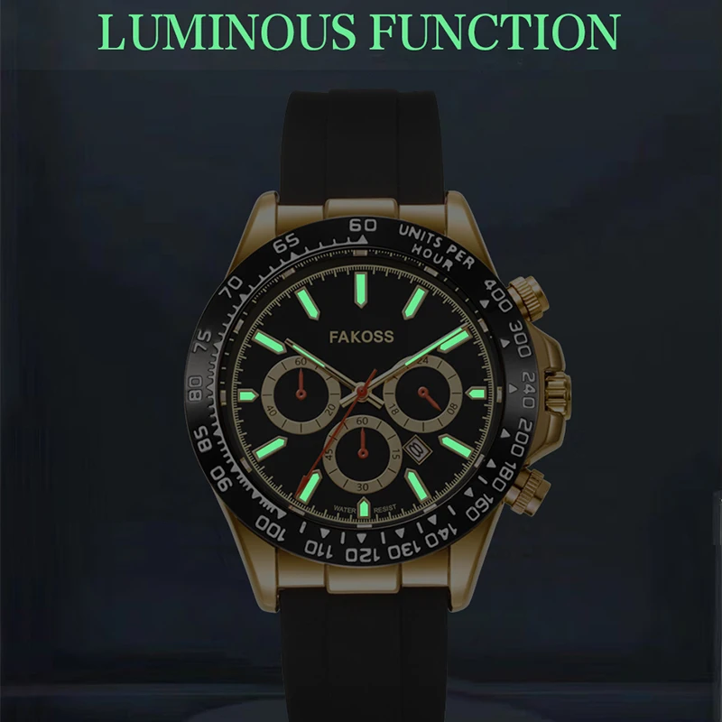 WWOOR 2024 New Fashion Watches for Men Military Luxury Original Sports Men Watch Waterproof Luminous Male Quartz WristWatch Gift