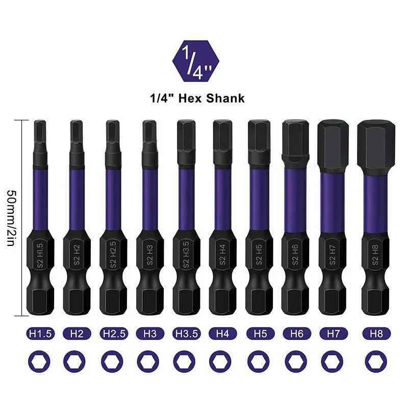 Рисунок 2 - Набор шестигранных бит 50 мм с