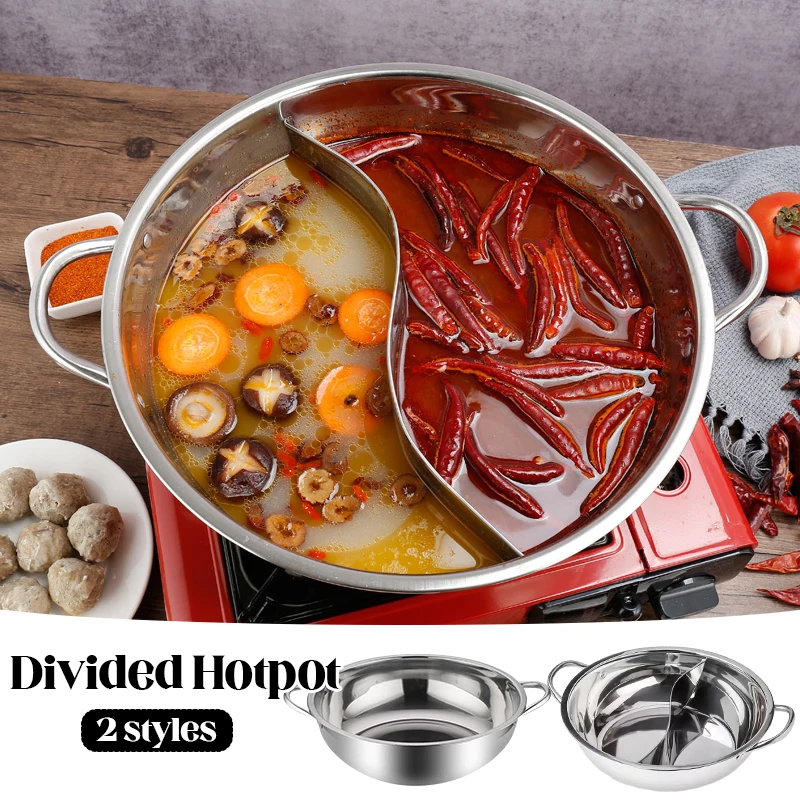 Stainless Steel Pot Portable Small Hot Pot For Single Person Multiuse Shabu  Hot Pot With Lid Home Outdoor Liquid Solid Hot Pots - Soup & Stock Pots -  AliExpress