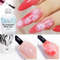 AWstorG 15ml Clear Blooming Base Gel Polish UV LED Soak Off Nail Art Polish For Spreading Effect Marble Gel Paint Varnish Top 1