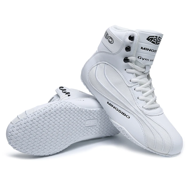 Professional Gym Shoes Professional Wrestling Sneakers Luxury Boxing Footwears Luxury Boxing Sneakers