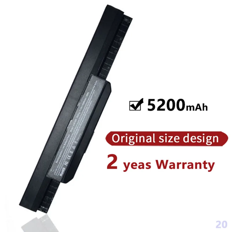 Аккумуляторный блок для ноутбука A32-K53 ASUS K53 K53E X54C X53S X53 K53S X53E |
