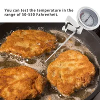 Stainless Steel Frying Oil Fryer Thermometer Fried Long Handle Deep Fry Kitchen Tools Household Supplies Gadgets 2