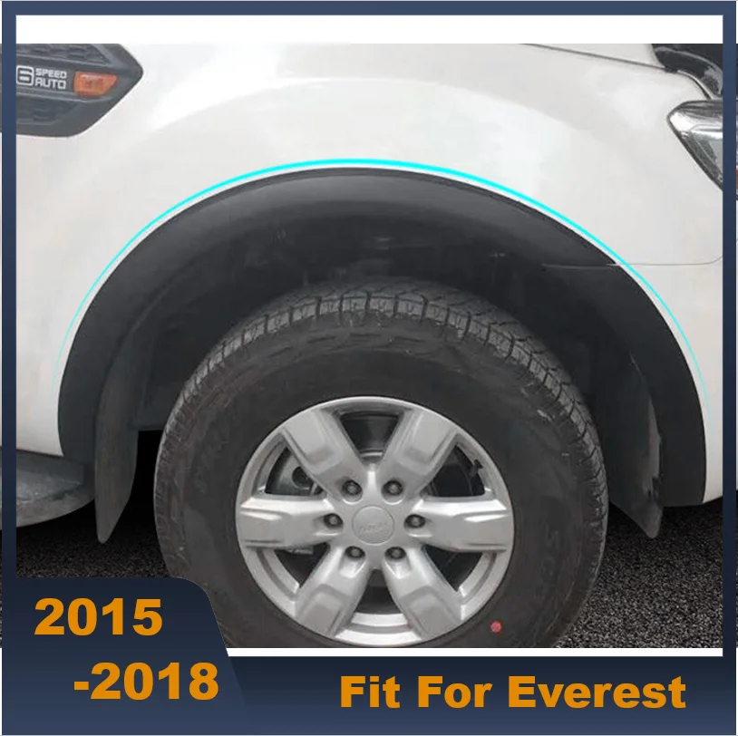

Good Quality ABS Car Wheel Eyebrow Arc Ring Fender Wheel Arch Fit For Ford Everest 2015-2018