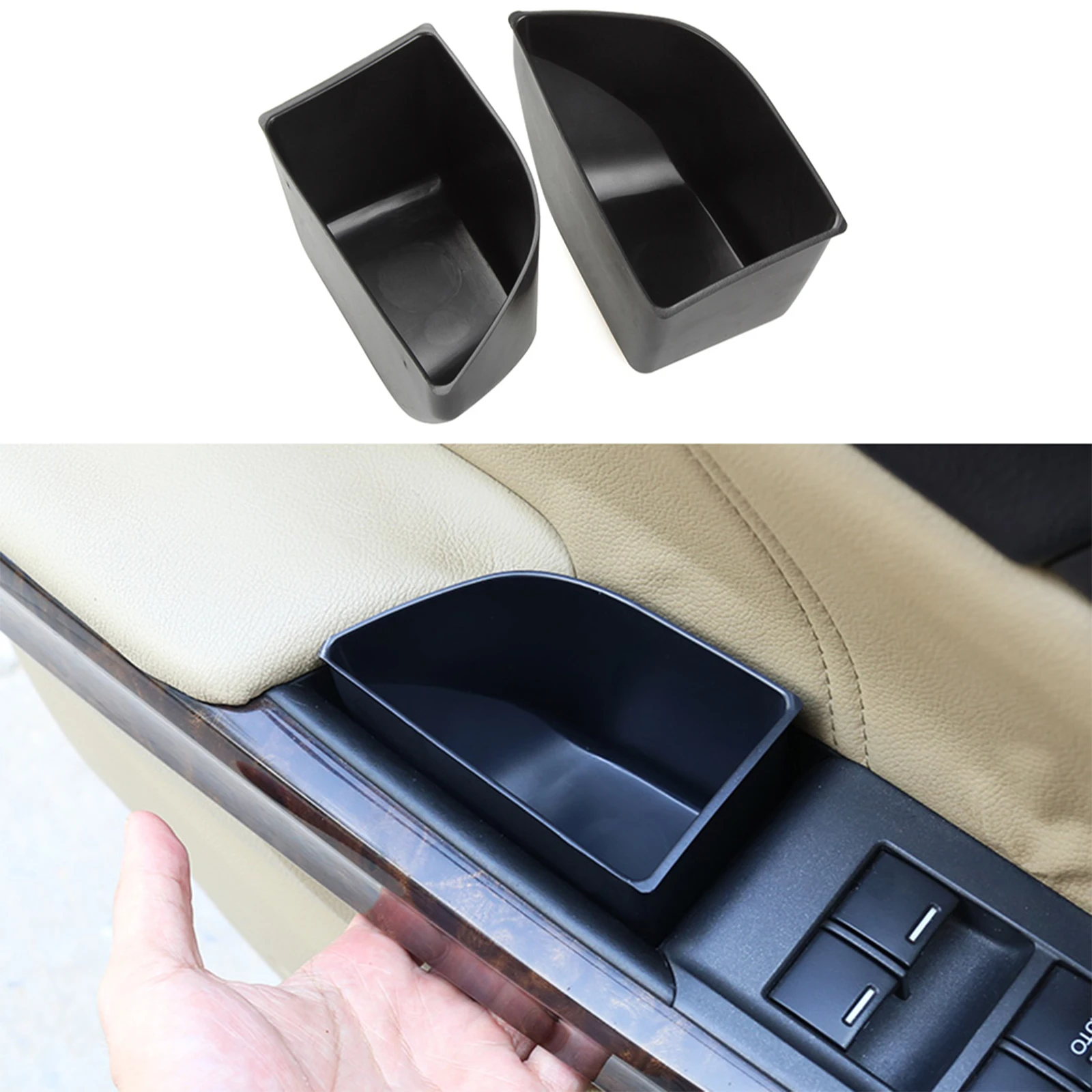 

For Honda Accord 8th 2008-2010 2011 2012 2013 Car Accessories Interior Front Left Right Door Handle Armrest Storage Box Bin Cup