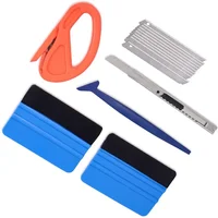 15Pcs Car Film Wrap Tool Kit Vinyl Spatula Vinyl Scraper Cutter for Vehicle Window Tint Wrapping Repair Tools Squeegee Set 2