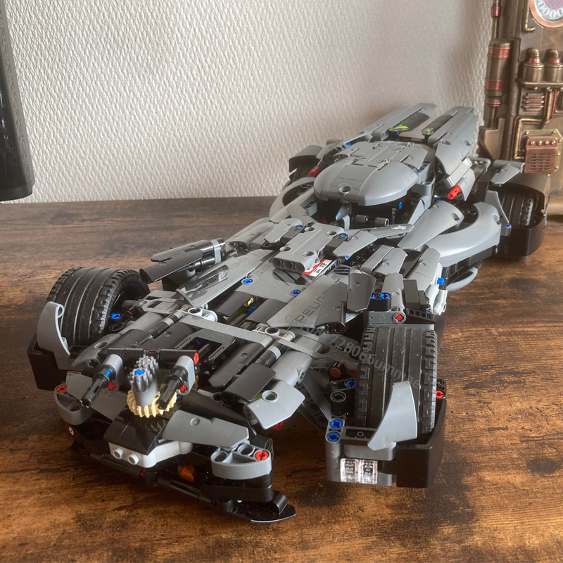 NEW Technical Batmobile Model Building Blocks DIY Super Car Assemble Racing Vehicle Bricks Children Toys Christmas Gifts 42156-B