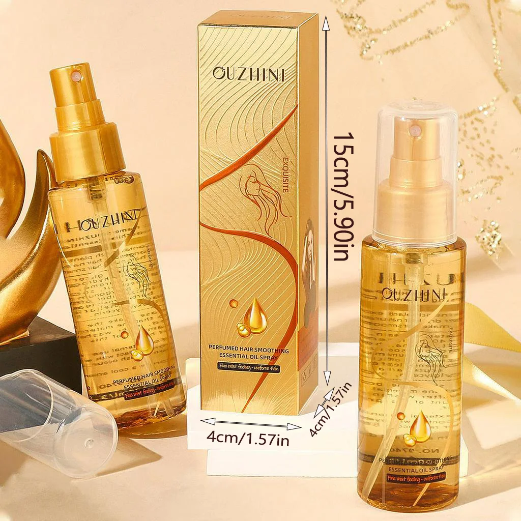 Deep nourishing hair care essential oil spray can increase luster and improve hair repair and damage fragrance 6