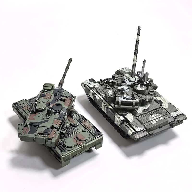 Bausteine Militär Serie Modell Spielzeug Kreative Multi-Zweck M1A2 Leopard 2A7 T-90 Kampfpanzer Für Junge Weihnachten geschenk – Detail 1