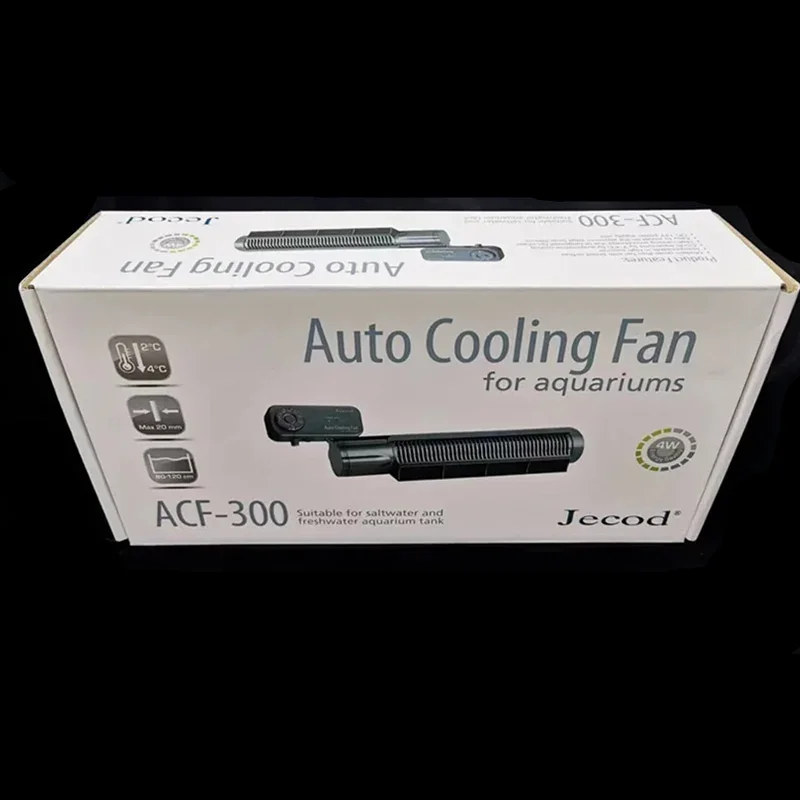 Jebao Jecod ACF Series Aquarium Cooling Fan 12V 3W 4W Frequency Conversion Cooling Fan for Fish Tank Aquarium Accessories 6