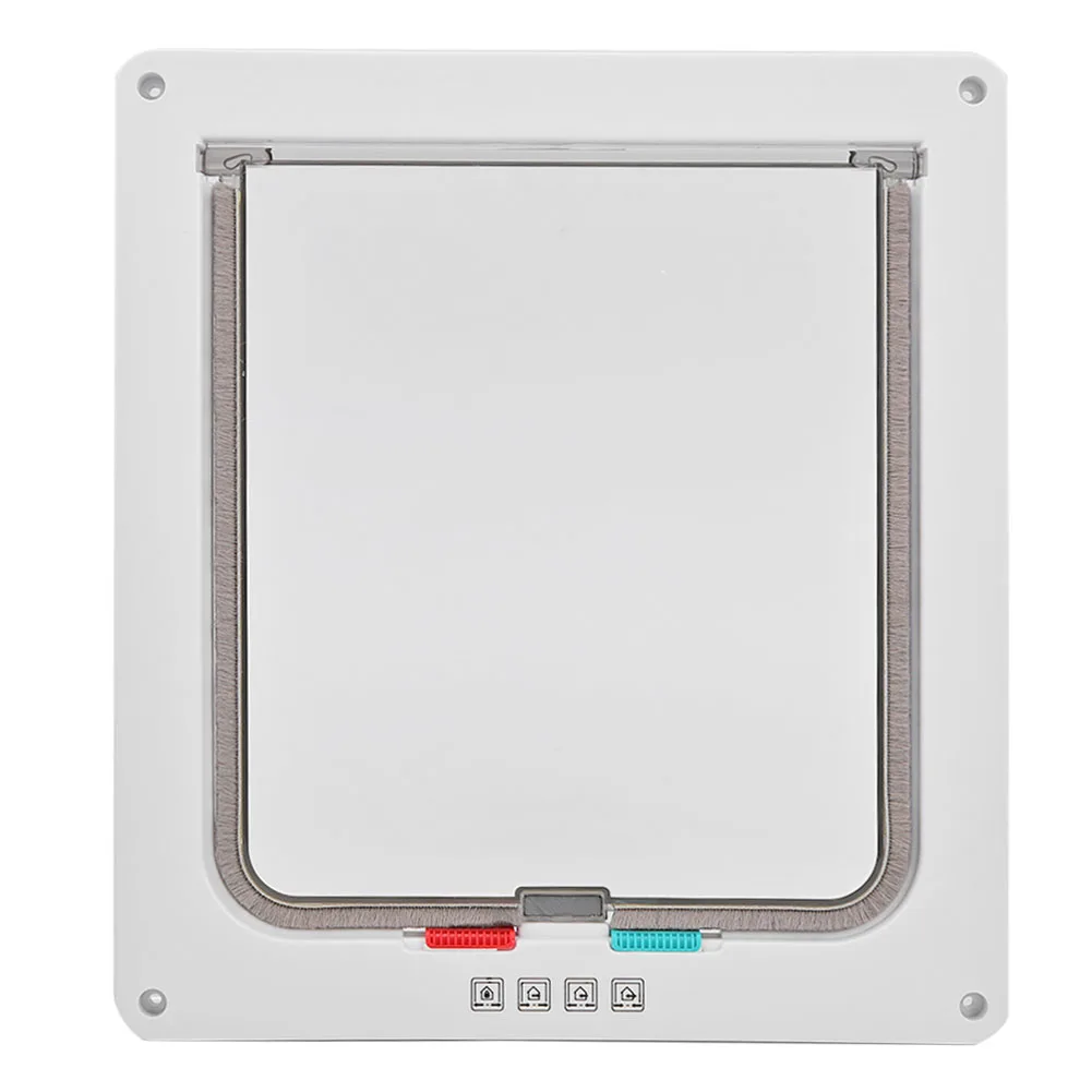 דלתות פלסטיק לכלבים וחתולים עם 4 דרכים לביטחון