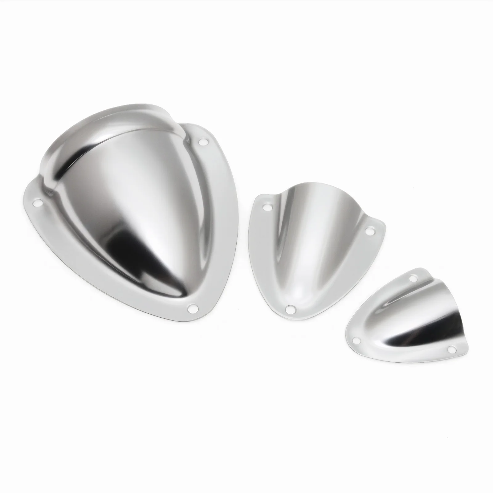 Stainless Steel Marine Clamshell Cover - UV-Proof Vent Accessory