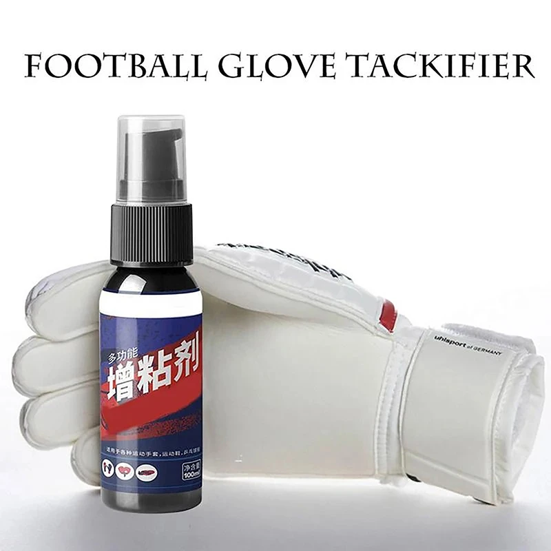 Goalkeeper Glove Spray Football Grip Spray Goalkeeper Gloves Tackifier Football Grip Glove Glue For Enhanced Sticky football grip spray