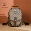 Beibaobao 2024 New Fashionable Large Capacity Bag Trendy Casual Backpack Design Sense Women's Backpack Женская сумка 4