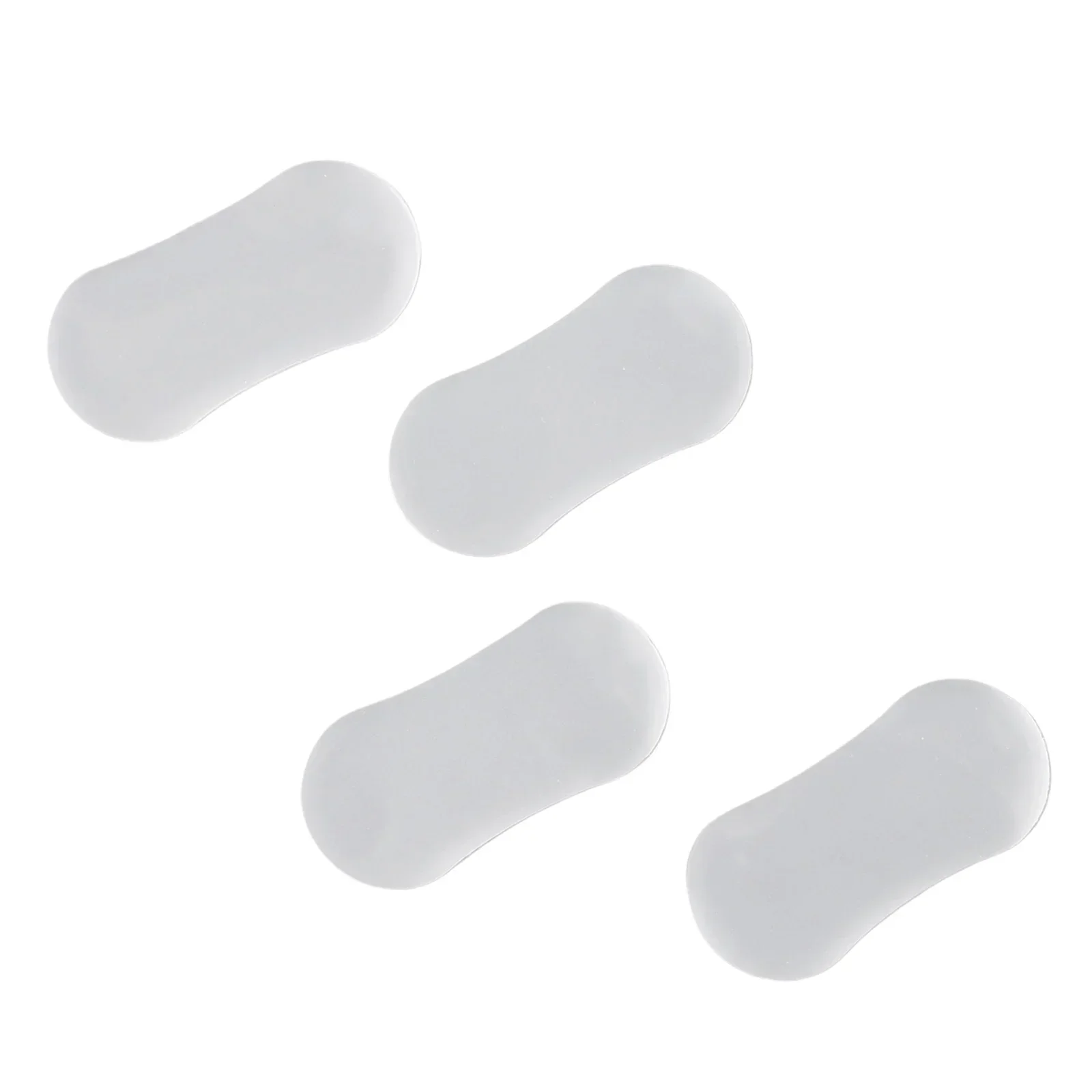 4pcs Toilet Seat Bumper Shockproof Pads Home Hygienic Replacement Parts Bathroom Universal Silicone Strong Adhesive Protective