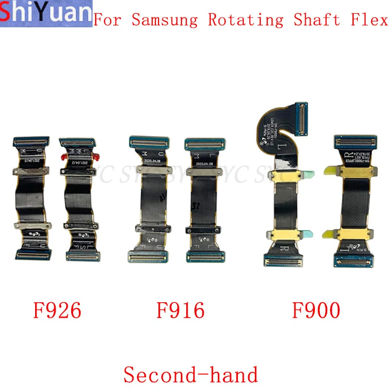 Cavo Flessibile Lcd Della Scheda Madre Della Scheda Madre Per Samsung Fold F900 Z Fold 2 5G F916 Z Fold 3 F926 Parti Di Ricambio Flex Dell'Albero Rota