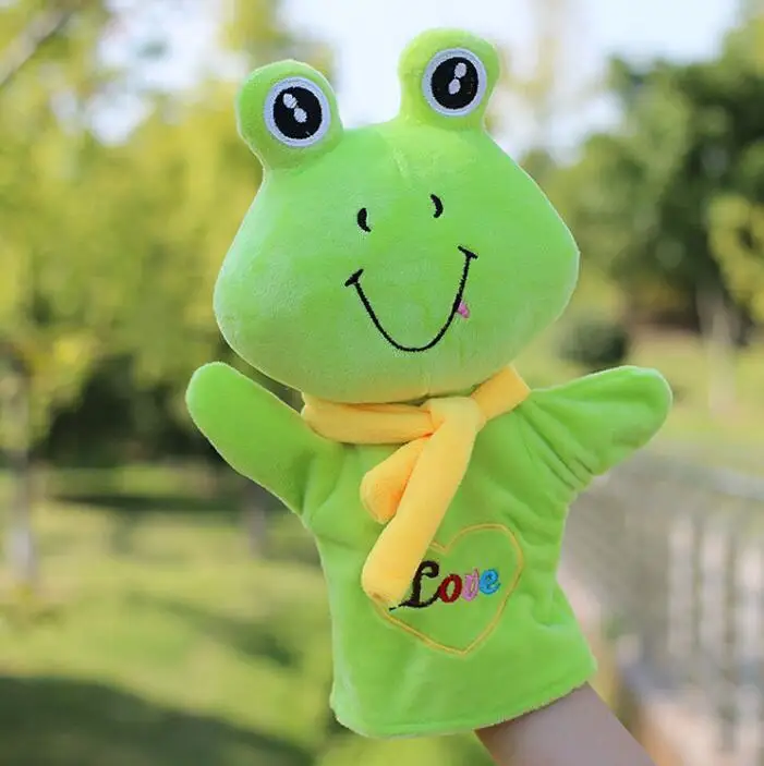 

finger puppets frog Fidget Gloves Giftbox Goodie Bag Filler Interactive Kids Animal Toy New Year Prank Finger Toy