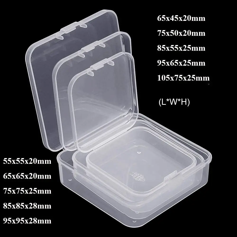 3/5 Layers Sunderies Organizer Clear Storage Box Container Jewelry Bead  Organizer Case Plastic Empty Box Multifunction Tool Case - AliExpress