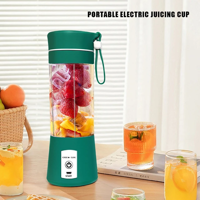 USB Electric Safety Juicer Cup, Fruit Juice Mixer, Travel Blend,Mini Portable