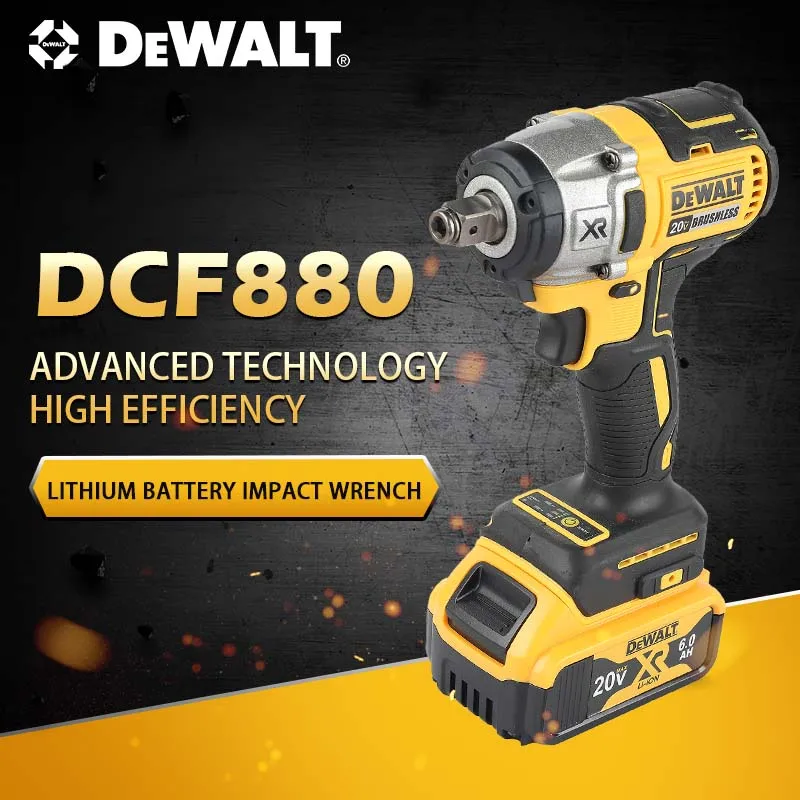 Dewalt Dcf880b Torque DEWALT 20V MAX Lithium-Ion Cordless 1/2-inch