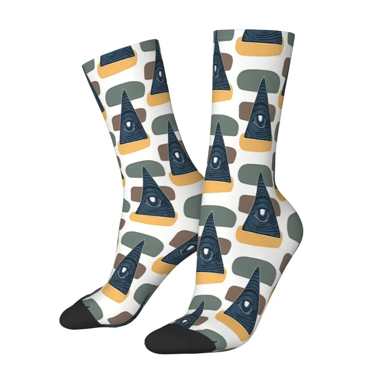 

The Ever Watching Eye Illuminati Socks Male Mens Women Spring Stockings Harajuku