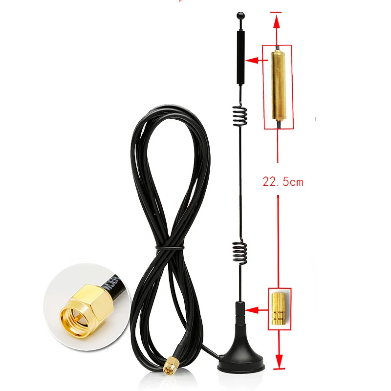 12dBi WIFI Antenna 2.4G / 5.8G Dual Band Magnetic Base Antenna SMA Male with 1.5M 3M Cable for Router Camera Signal Booster wifi antenna antenna signal booster