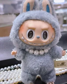 Alternative view of 17cm Labubu Macaron Sitting Party Ornament