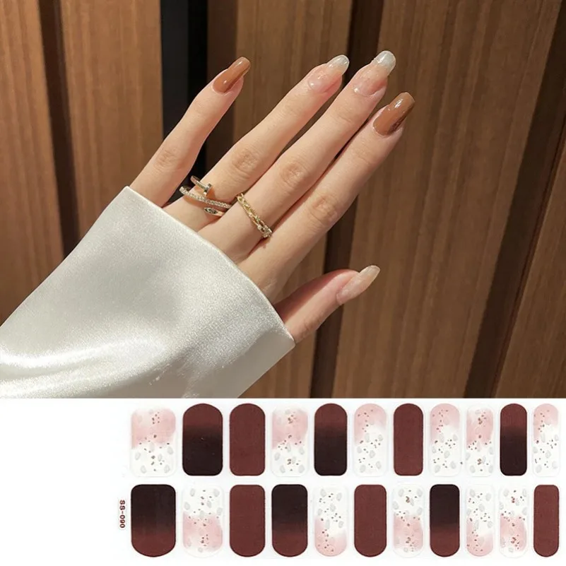 Nail Sticker 3D Relief Foil Nail Decal DIY Manicure Full Wraps Self-adhesive Full Cover Waterproof False Art Stickers nail stickers nail art decoration nail decals