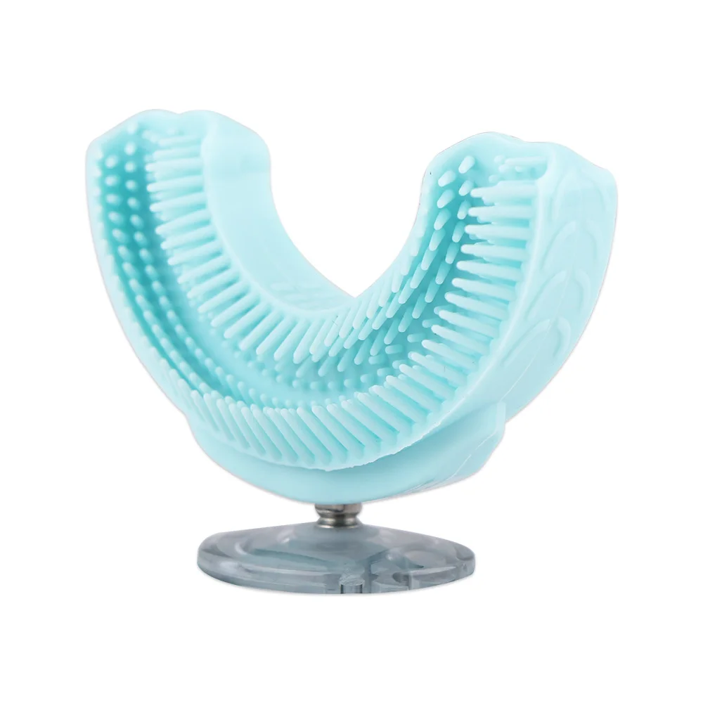Sonic Electric Toothbrush Kids 360 Silicone U-shaped Tooth Brushes teeth Whitening Children Oral Care Cleaning Toothbrushes 6