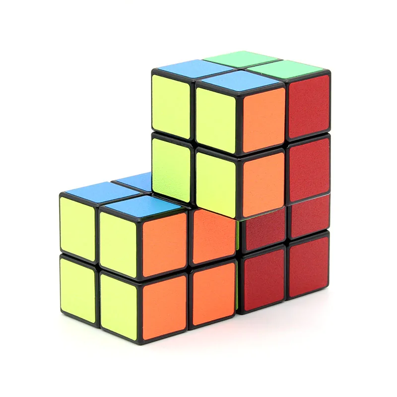 CASSE-TETE,Double 2x2x2--Cube magique créatif Double Triple Quadruple