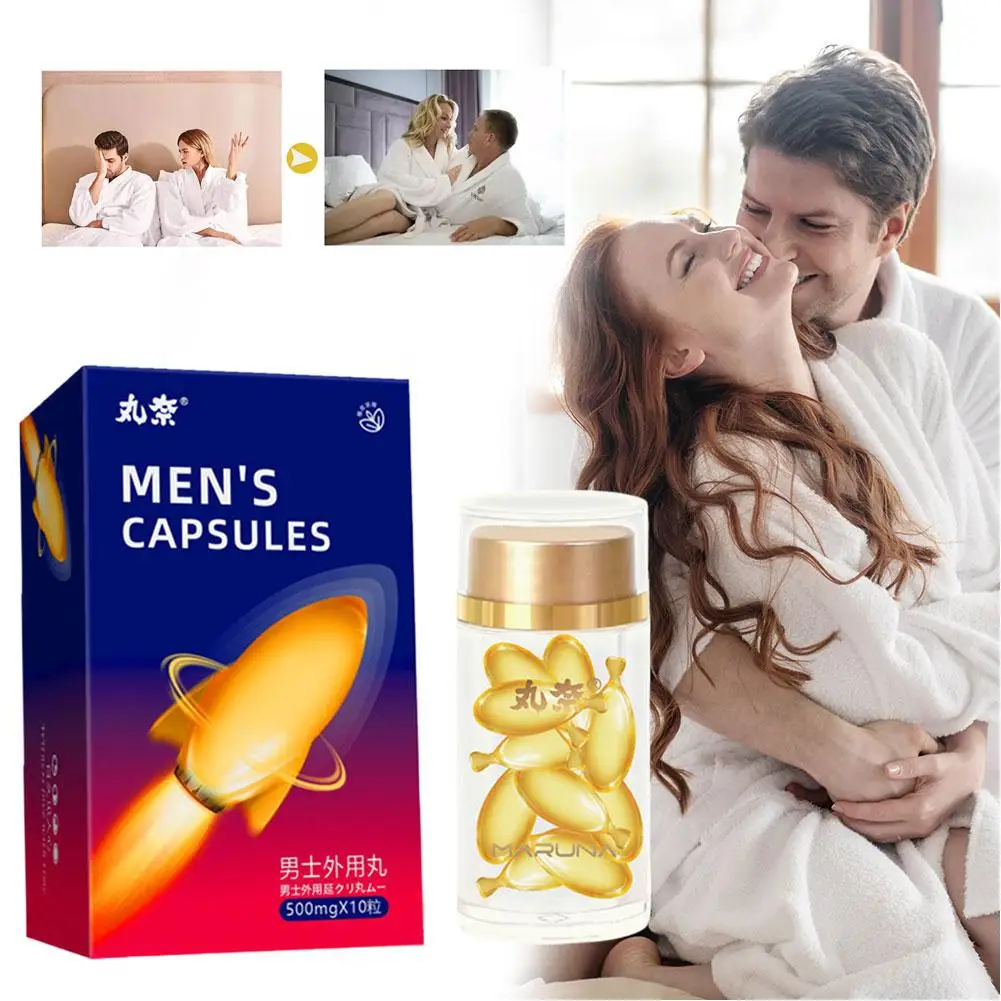 Men's Delay capsules penis erection Lasting Long 60 Minutes pills sexual enhancer Not Numbing Massage Oil adult sex products