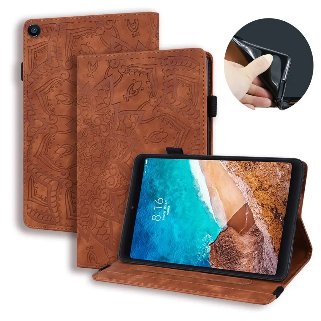 ANDROID - Xiaomi Mi Pad 4 Plus 64GB ケース、ペン、フィルムセット For Xiaomi mi pad 4 plus / pad4 Smart Case tablet silicon PU