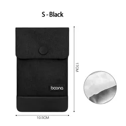 Portable Waterproof Travel Organizer for Electronics and Accessories (A - S - Black)