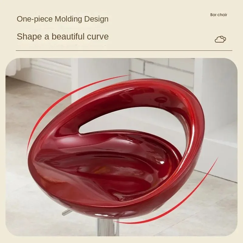 Bar Counter Chair High-end Feel Home Front Desk Cashier High Stool Modern And Simple Adjustable