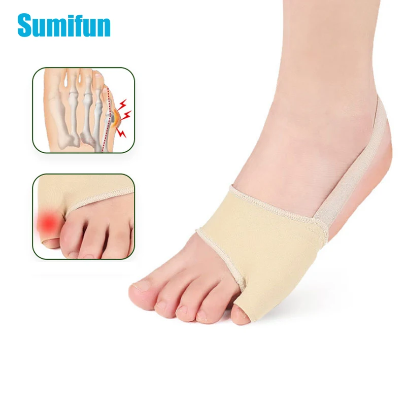 2Pcs Soft Bunion Pinky Corrector Little Toe Orthopedic Splint Hallux Valgus Overlapping Correction Foot Care Pedicure Tool