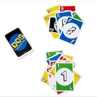 لعبة بطاقات عائلية من إصدار DOS الثاني مع قواعد محدثة مناسبة للأطفال والكبار، لعبة للسفر والتخييم والحفلات. 4