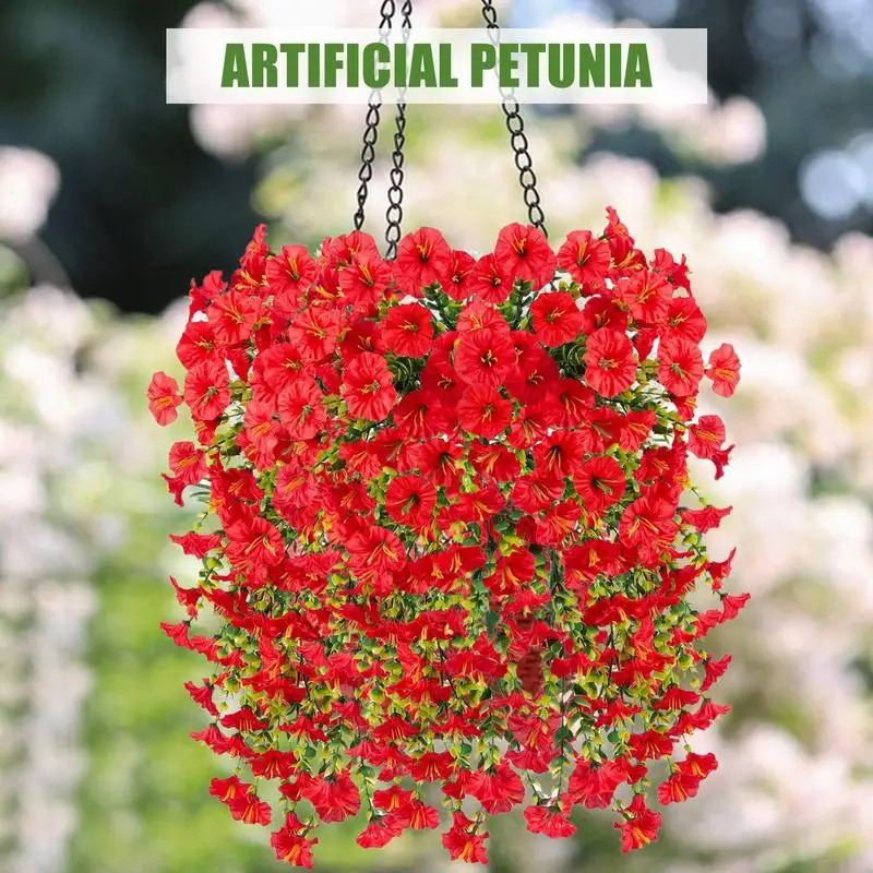 2pcs 75cm  Artificial Morning Glory Eucalyptus Nonfading Rattan Hanging Wall Door Decoration Fake Plants Garden Party Decor