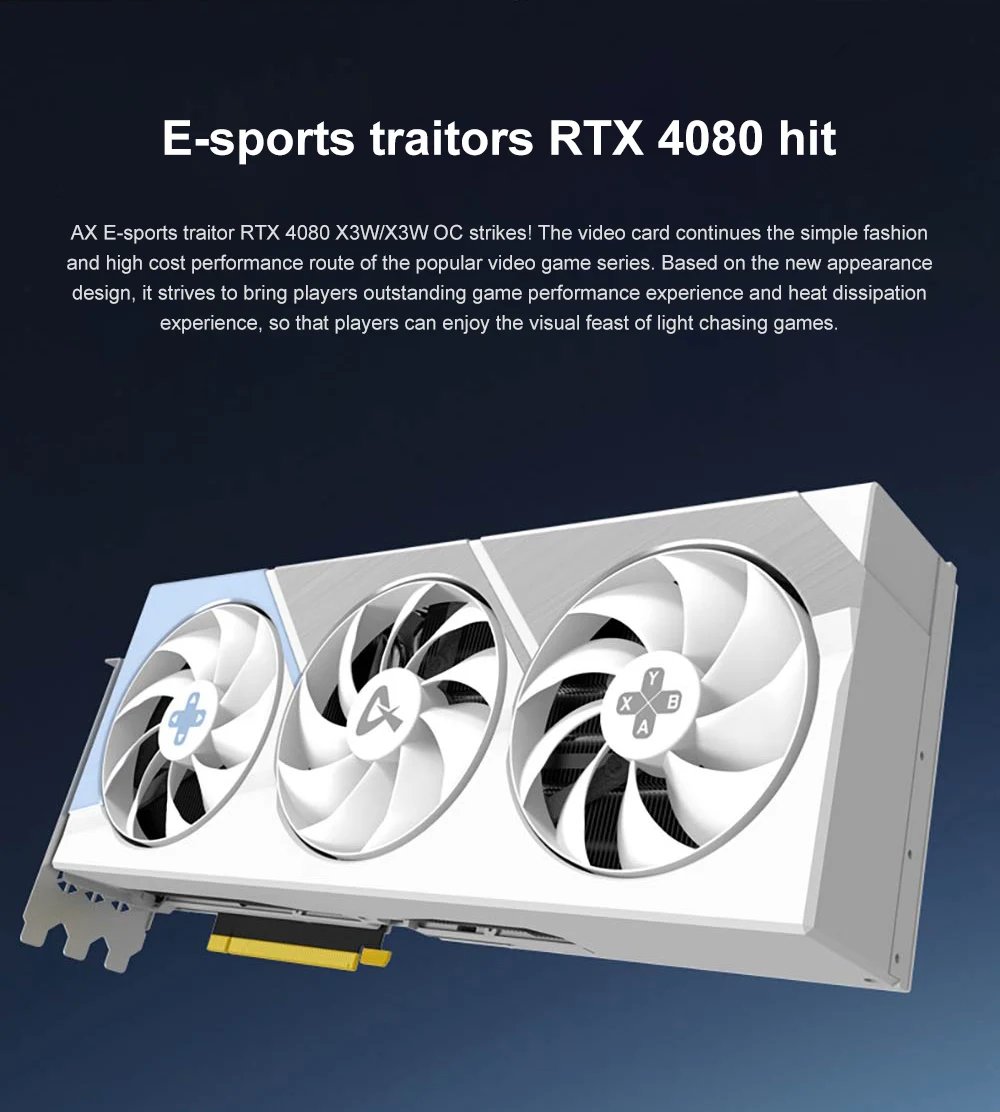 Heroturko Shop AX GAMING RTX 4070 RTX 4080 16G New Graphic Card