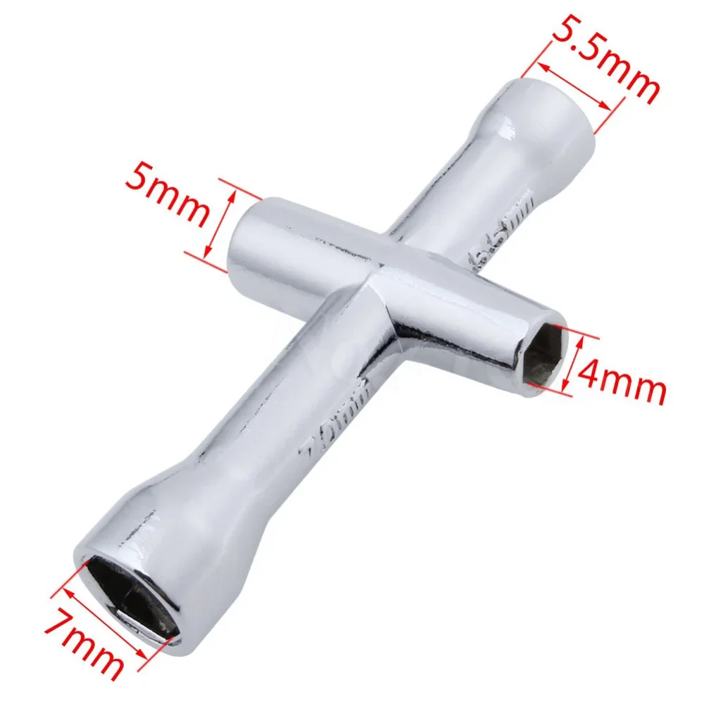 Clé hexagonale 4/5/5.5/7mm pour écrou M2 M2.5 M3 M4 - Outil RC Drone