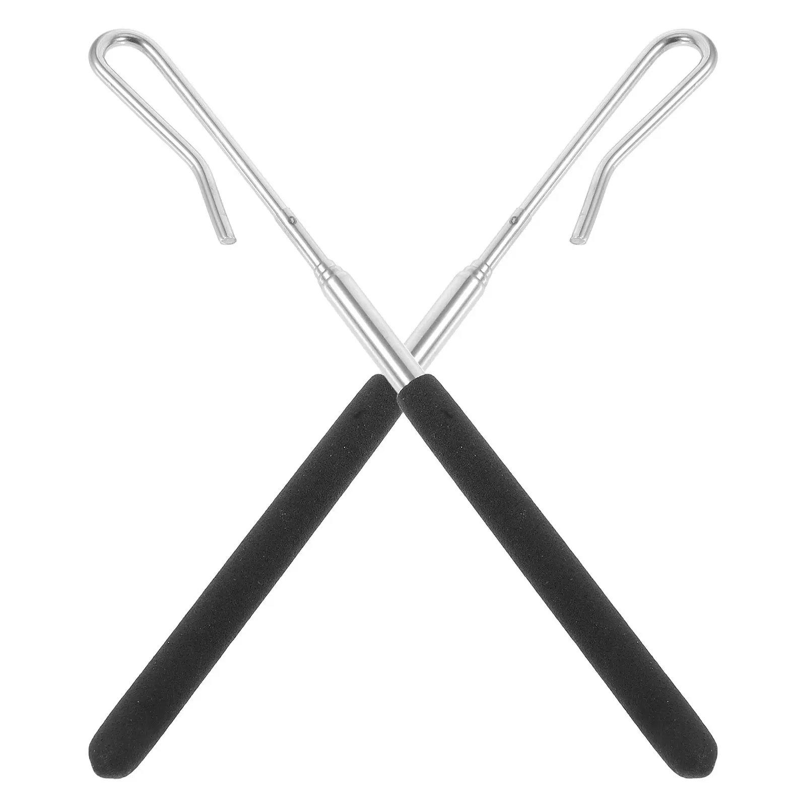 2Pcs 스테인레스 스틸 인형 팔 제어 막대 핸드 퍼펫 제어 스틱 향상된 성능 및 상호 작용을 위한 금속 도구