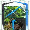 Greenhouse Garden 50PCS Bend Drip Arrow Dripper Micro Drip Irrigation Kit Emitter fit 3/5mm Hose Watering Saving Dripper Flowers 3