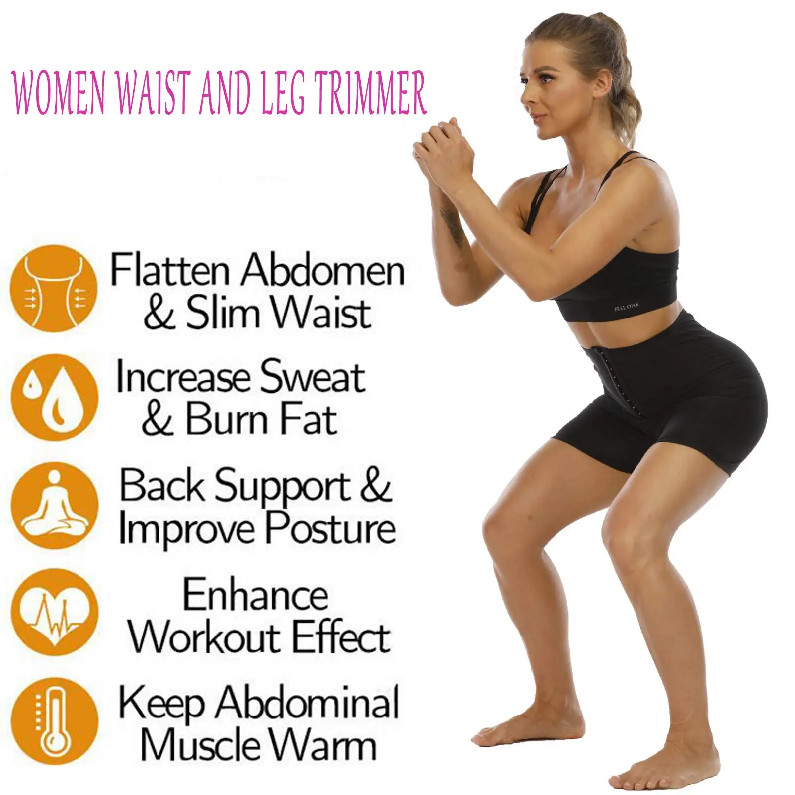 Sauna Sweat Short Pants Suits for Women High Waist Slimming Shorts Compression Thermo Neoprene Workout Body Shaper Thighs Pants