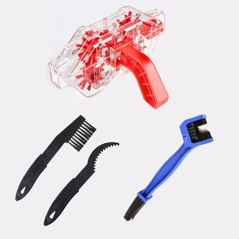 Bicycle Chain Cleaner Mountain Road Bike Transparent Visualization Immersion Chain Cleaner Oil Pollution Cleaning Tool