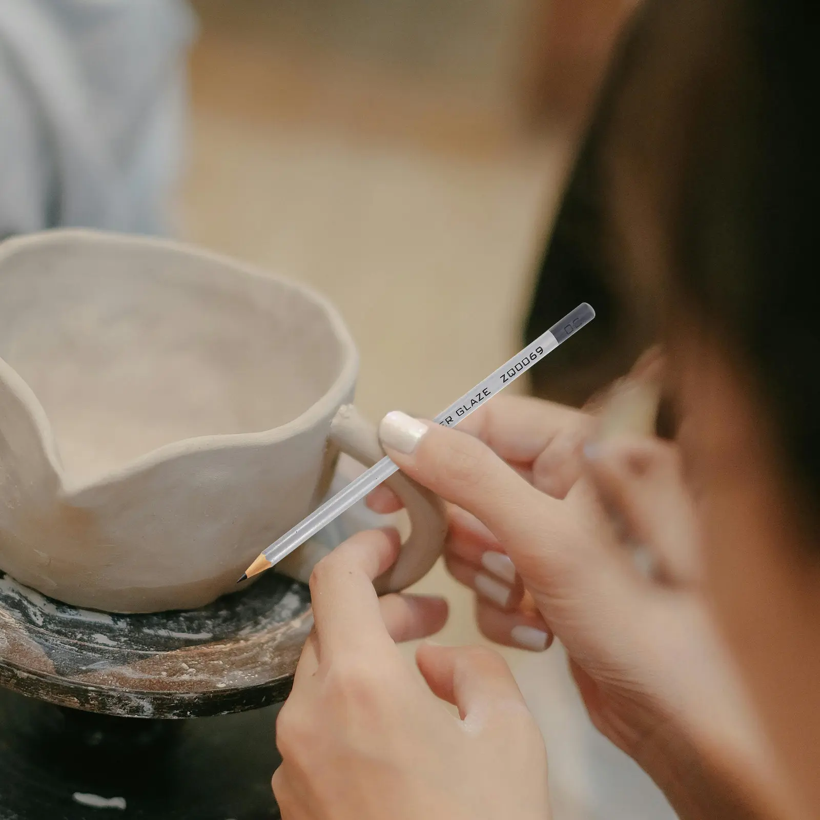 DIY 세라믹 아트 펜슬 언더글레이즈 드로잉 펜, 핸드페인팅 도자기 세라믹 공예 용품, 예술적인 도자기 페인팅 도구