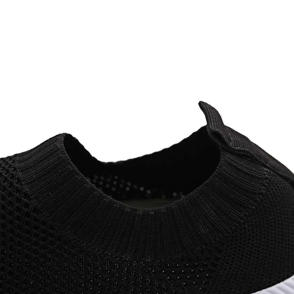 Description Picture 6 of item2024 spring women shoes knitting sock sneakers women flat shoes casual breathable sneakers flats walking shoes for women