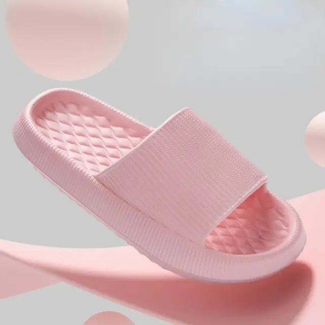 New EVA House Anti-Skid Slipper for Women and Men, 4CM Thick Sole and Cloud-Like Feeling 5