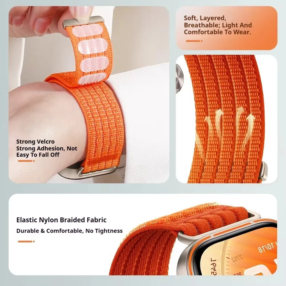 Nylon Loop Strap Sports Band