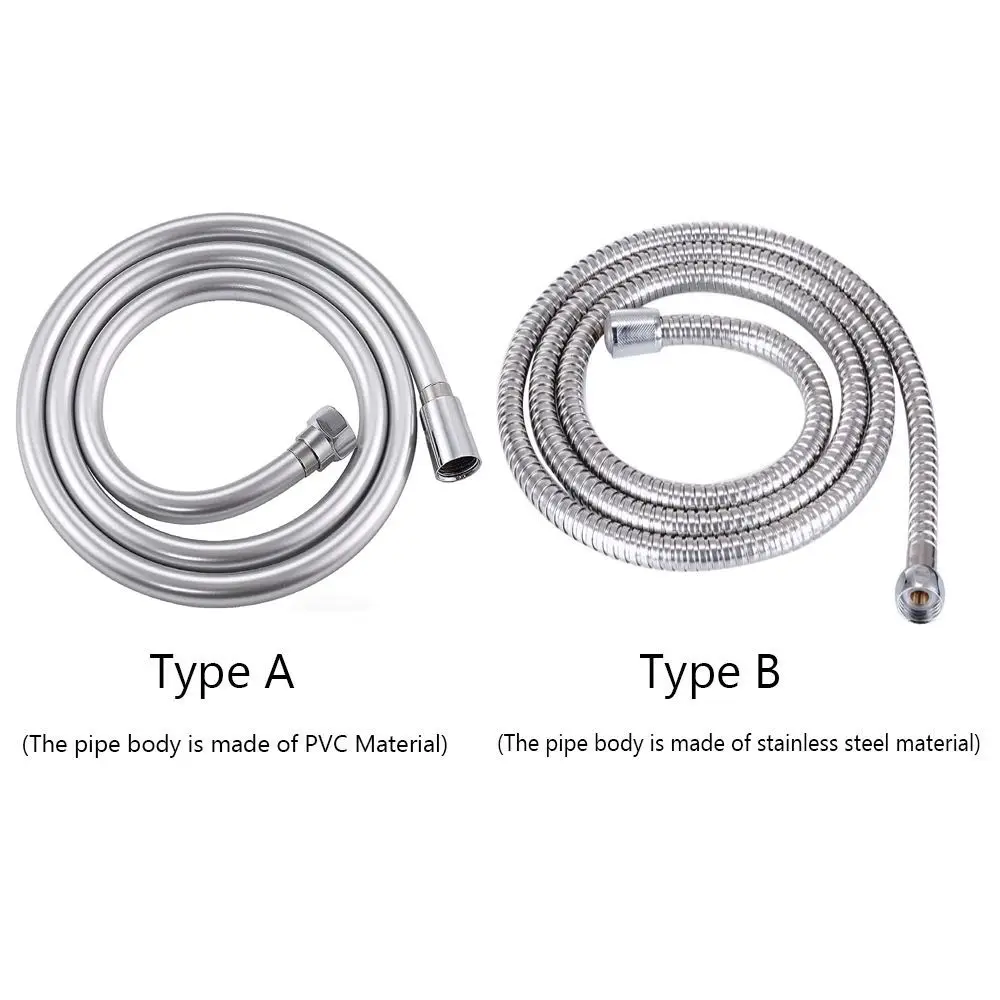 High Pressure PVC Handheld Shower Hose Universal Interface Flexible Anti Winding Bathroom Accessories plumbing hose shower hose pvc plastic hoses plumbing supply hose 1/15/2m GI/2