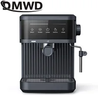 110V/220V Pump Press Coffee Machine 20Bar Pressure Italian Espresso Coffee Maker Semi-Automatic  Milk Foam Steam Coffee Machine 1